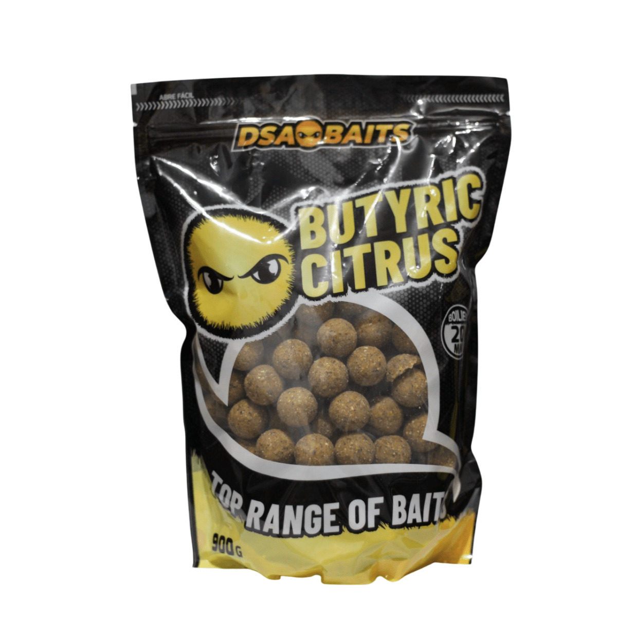 Boilies DSA Baits Top Range Butyric Citrus 20 mm - Tienda Carpfishing