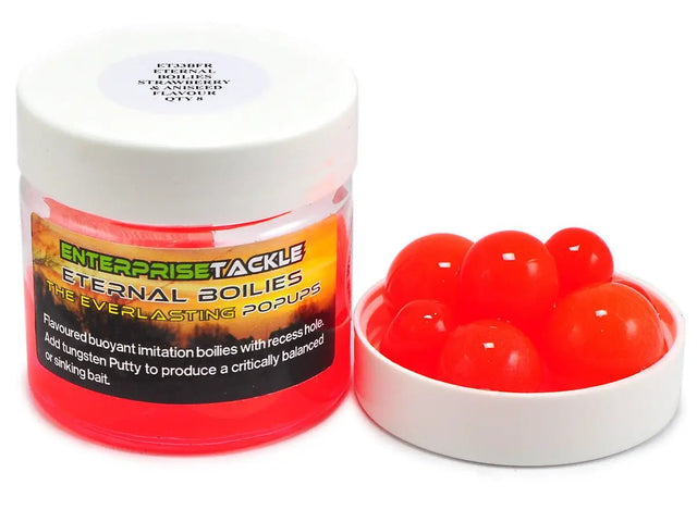 Boilies Enterprise Eternal Naranja Remojo de Tutti Frutty y Melocotón - Tienda Carpfishing