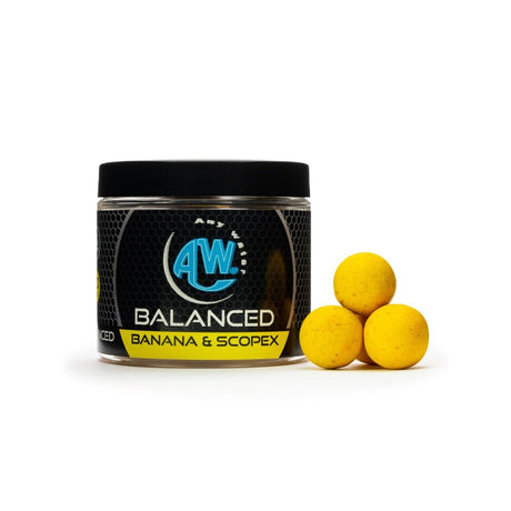 Boilies Balanced Any Water Banana and Scopex 20mm - Tienda Carpfishing
