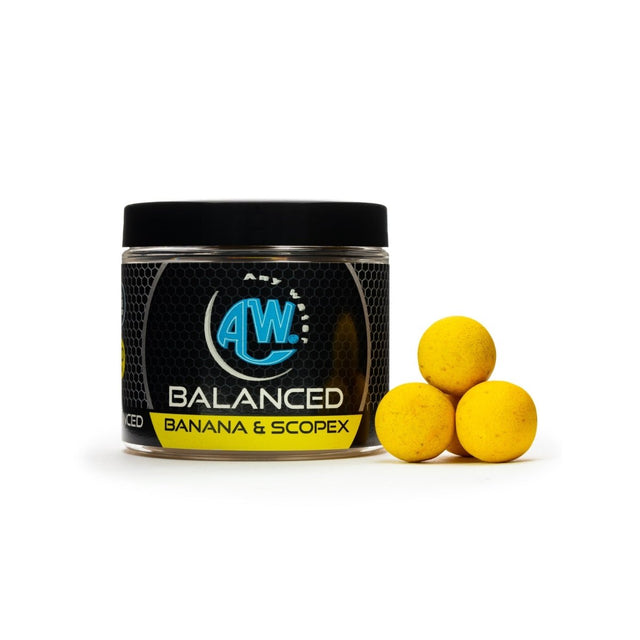 Boilies Balanced Any Water Banana and Scopex 20mm - Tienda Carpfishing