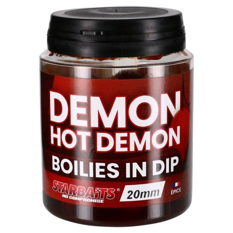Boilies in Dip Starbaits Hot Demon 20 mm - Tienda Carpfishing