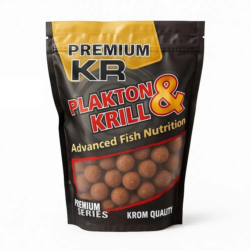 Boilies Krom Quality Plakton & Krill 20 mm 800G - Tienda Carpfishing