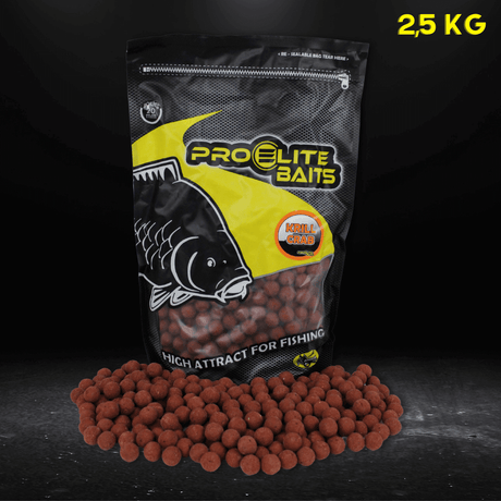 Boilies Pro Elite Baits Krill Crab 20 mm 2,5 Kg - Tienda Carpfishing