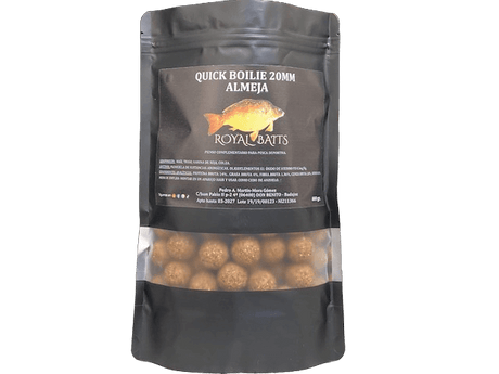 Boilies Royal Baits Almeja 20mm 800g - Tienda Carpfishing
