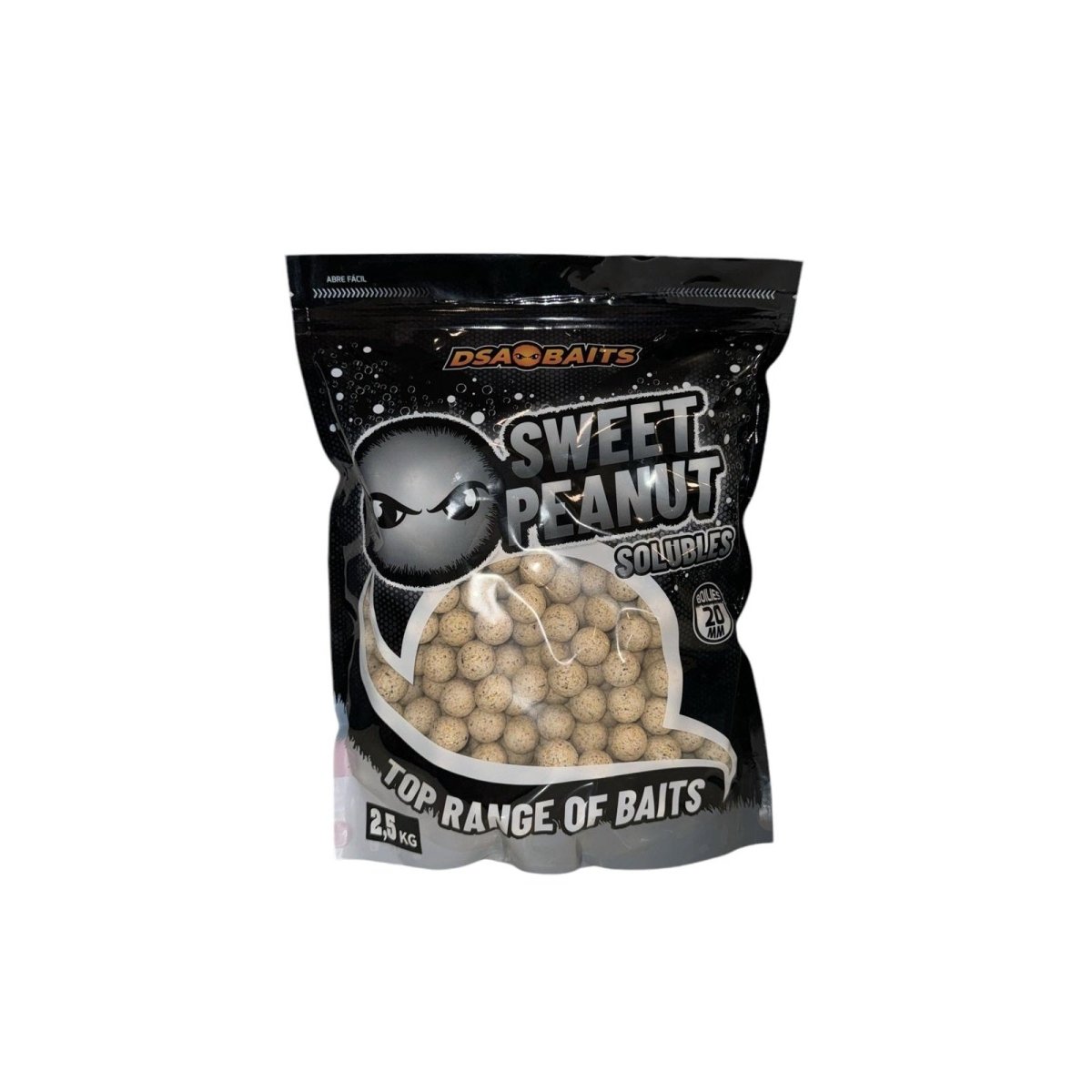 Boilies Solubles DSA Baits Top Range Sweet Peanut 20 mm 2,5 Kg - Tienda Carpfishing