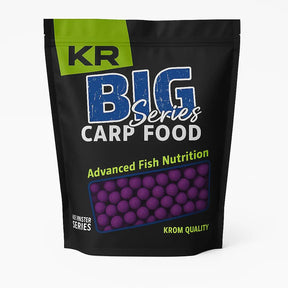 Boilies Solubles Krom Quality KR500 Squid & Plum 20 mm 2,5KG - Tienda Carpfishing