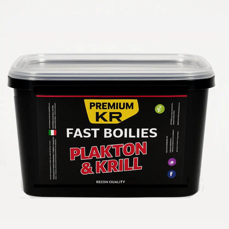 Boilies Solubles Krom Quality Plakton & Krill 24 mm 3KG - Tienda Carpfishing
