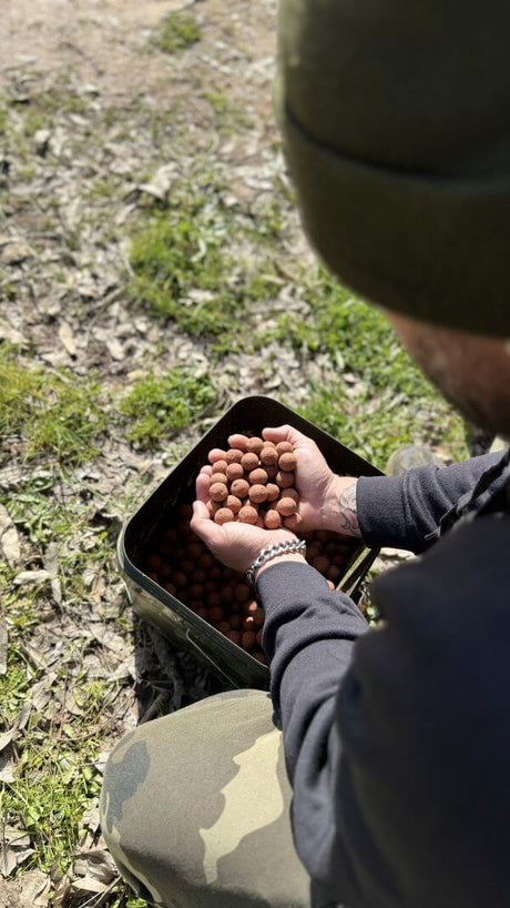 Boilies Solubles Pro Elite Baits Krill Crab 20 mm 3,5 Kg - Tienda Carpfishing