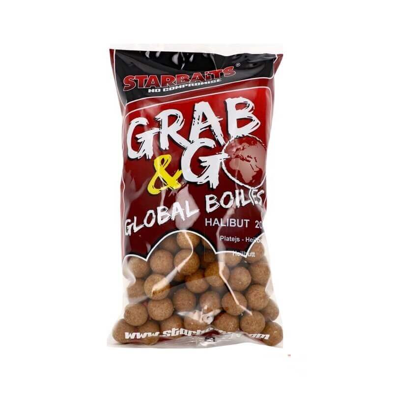 Boilies Starbaits Grab Go Global Halibut 20 mm - Tienda Carpfishing