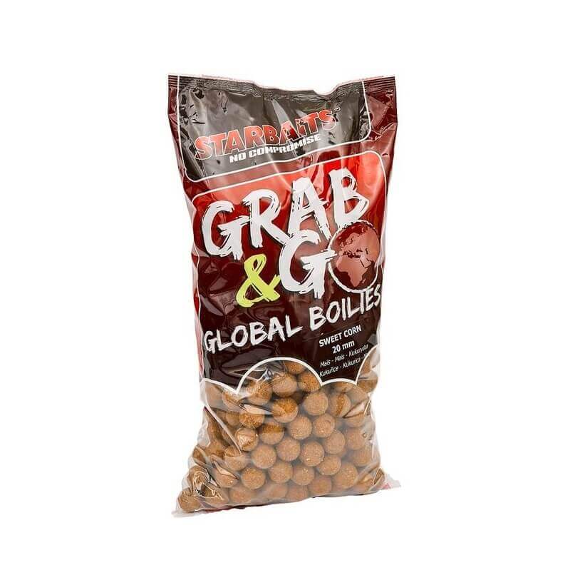 Boilies Starbaits Grab Go Global Sweet Corn 20 mm - Tienda Carpfishing
