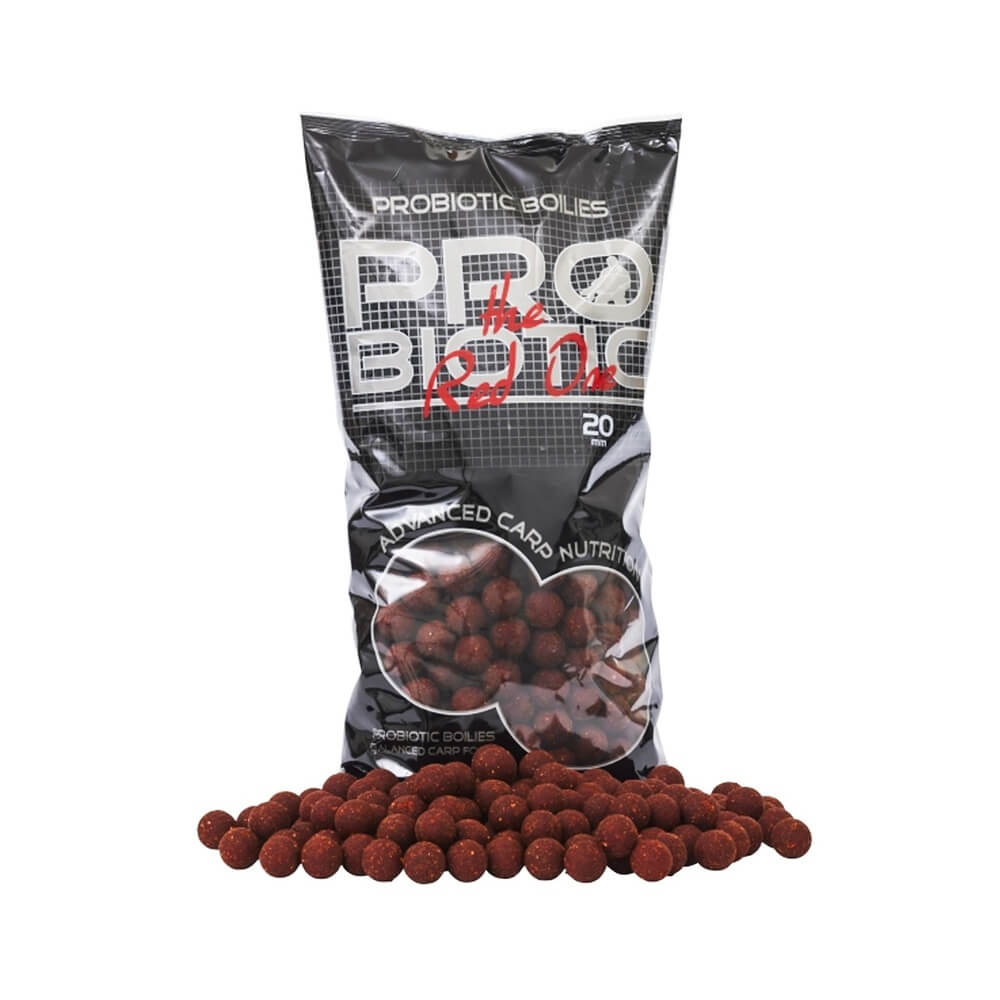Boilies Starbaits ProBiotic Red One 20 mm 2 kg - Tienda Carpfishing