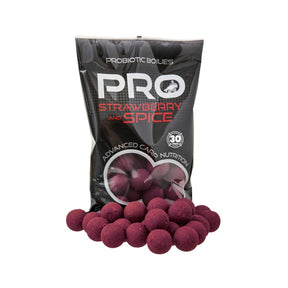 Boilies Starbaits Probiotic Strawberry Spice 30 mm - Tienda Carpfishing