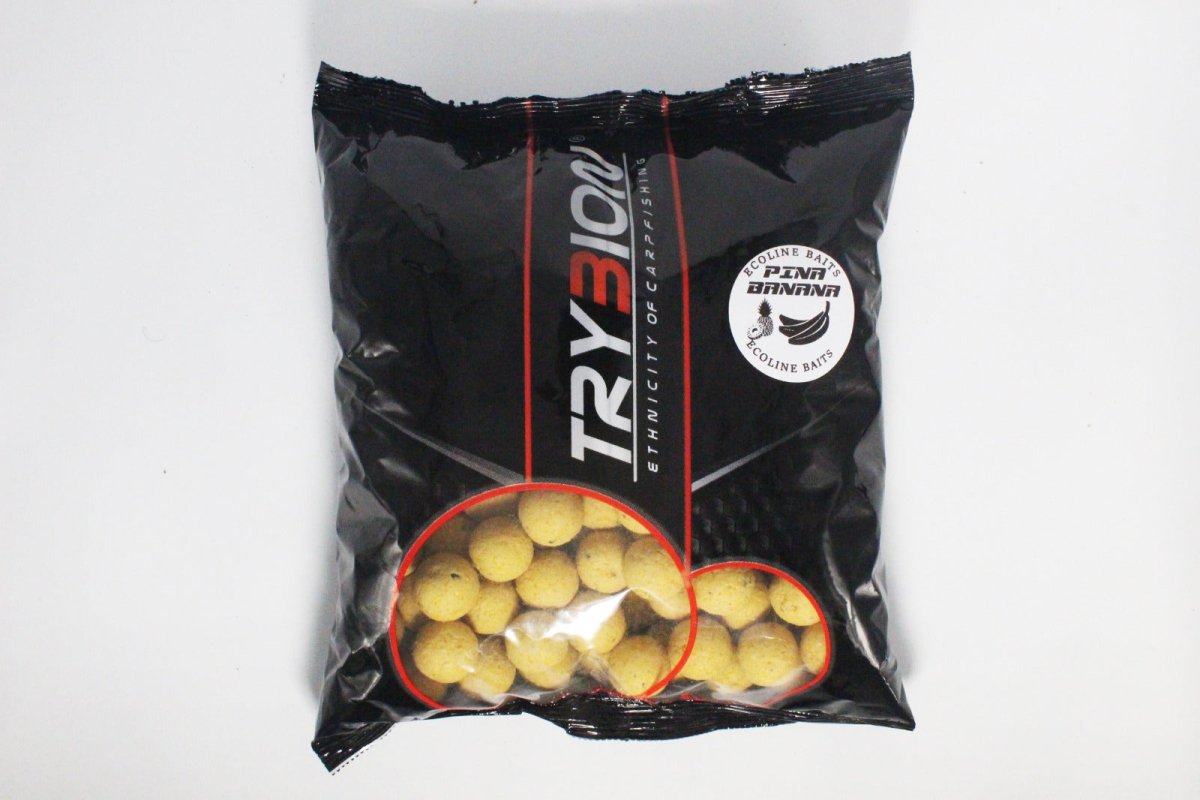 Boilies Trybion Banana Piña 1 Kg - 20 mm - Tienda Carpfishing
