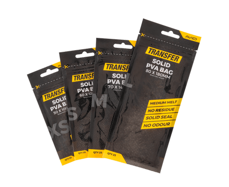 Bolsas de Pva Avid Carp 80 x 180 mm - Tienda Carpfishing