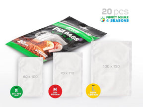 Bolsas PVA Zfish 70x110mm - Tienda Carpfishing