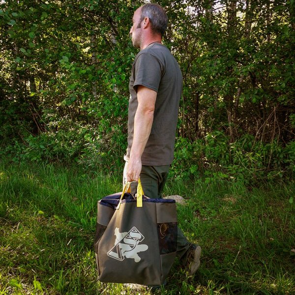 Bolso para botas y vadeador Vass Verde - Tienda Carpfishing