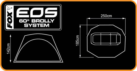 Brolly Fox Eos 60'' - Tienda Carpfishing