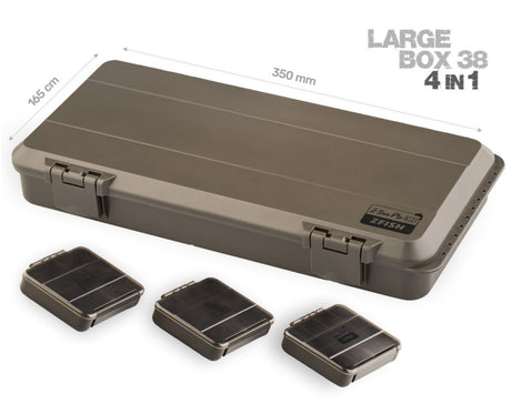 Caja Tackle Zfish Z - Box Pro 3+1 - Tienda Carpfishing