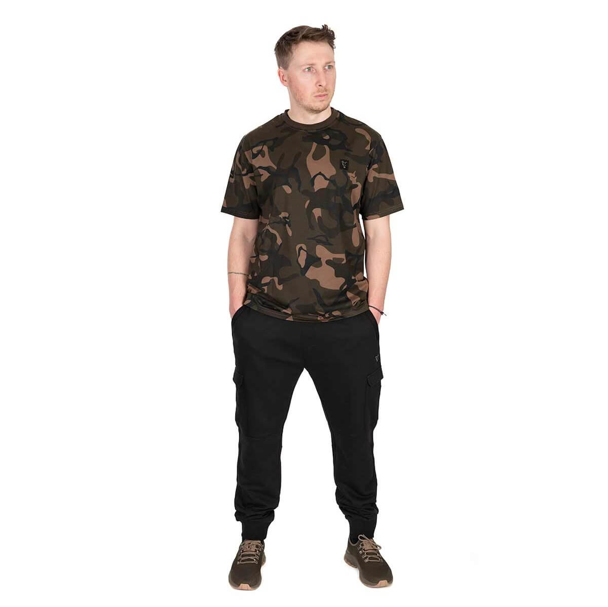 Camiseta Fox Camo T - Tienda Carpfishing