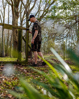Camiseta Fox Outline T Khaki/Camo - Tienda Carpfishing