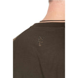 Camiseta Fox Outline T Khaki/Camo - Tienda Carpfishing