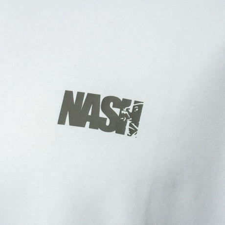 Camiseta Nash Make It Happen Carp Logo Blanca - Tienda Carpfishing