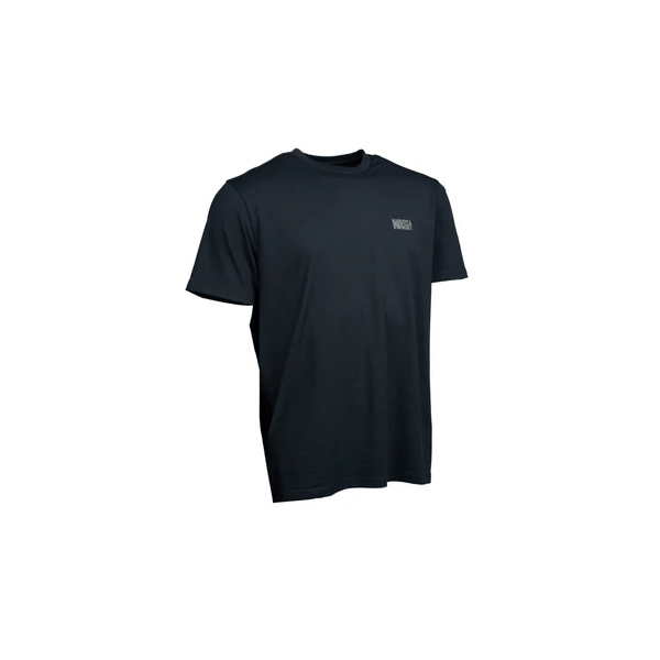 Camiseta Nash Make It Happen Carp Logo Negra - Tienda Carpfishing