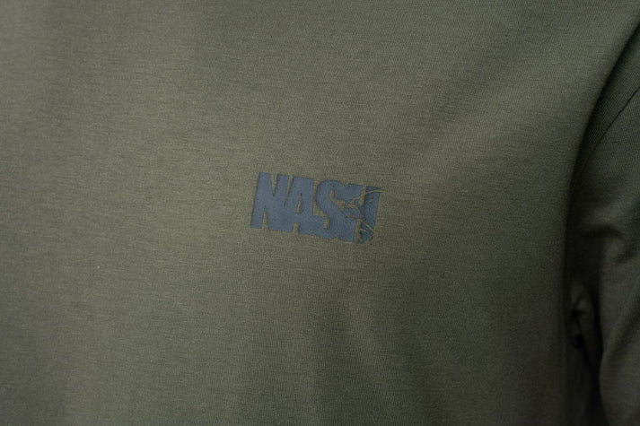 Camiseta Nash Make It Happen Carp Logo T Verde - Tienda Carpfishing