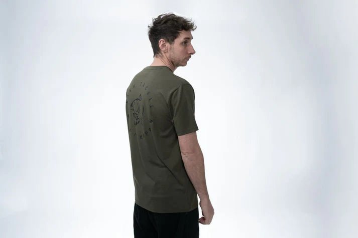 Camiseta Nash Make It Happen Carp Logo T Verde - Tienda Carpfishing
