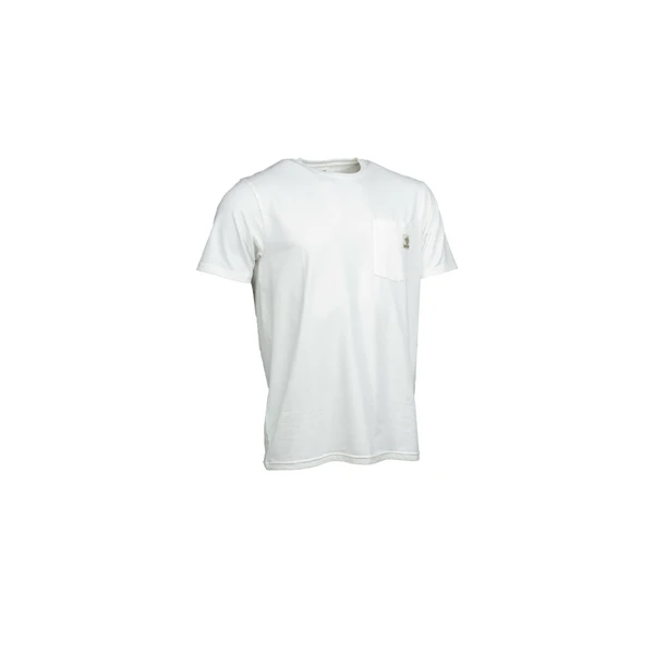 Camiseta Nash Make It Happen con bolsillo Blanca - Tienda Carpfishing