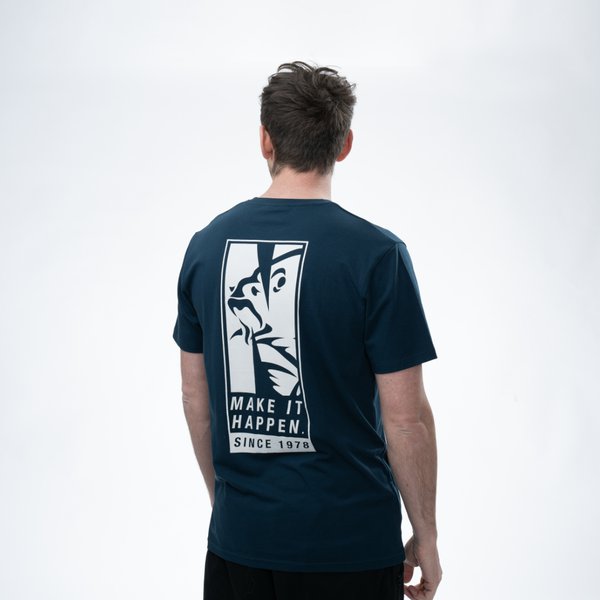 Camiseta Nash Make It Happen Since 1978 Azul - Tienda Carpfishing