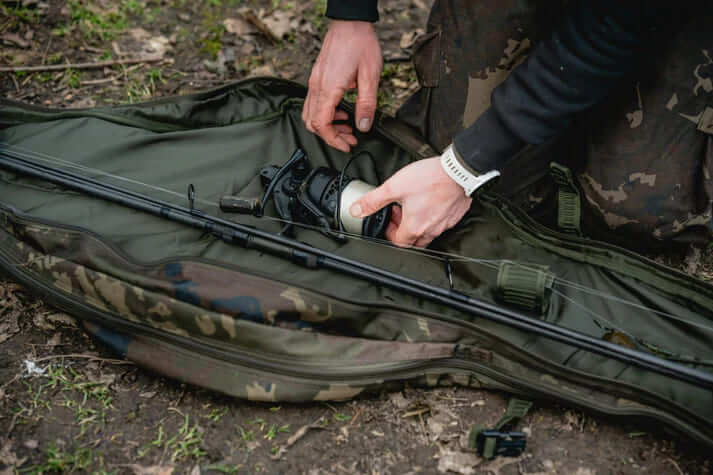 Cañero 3 cañas 10 pies Nash Subterfuge Soft Protect - Tienda Carpfishing