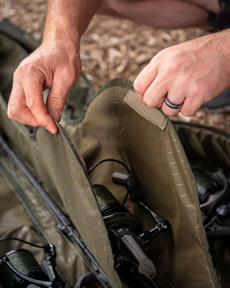 Cañero 3 cañas 13 pies Fox Camolite - Tienda Carpfishing