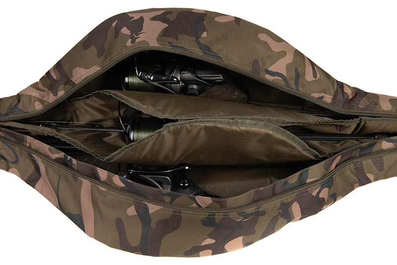Cañero 3 cañas 13 pies Fox Camolite - Tienda Carpfishing