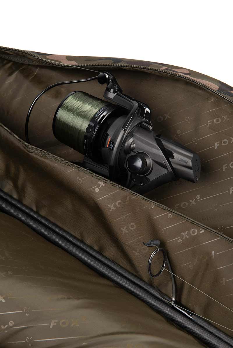 Cañero 6 cañas 12 pies Fox Camolite - Tienda Carpfishing
