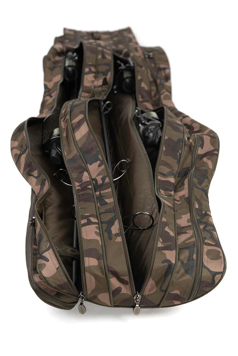 Cañero 6 cañas 12 pies Fox Camolite - Tienda Carpfishing