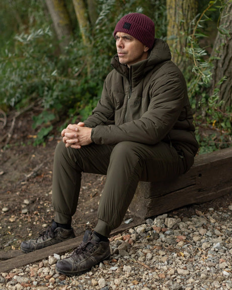 Chaqueta Aislante Korda Verde Oscuro - Tienda Carpfishing