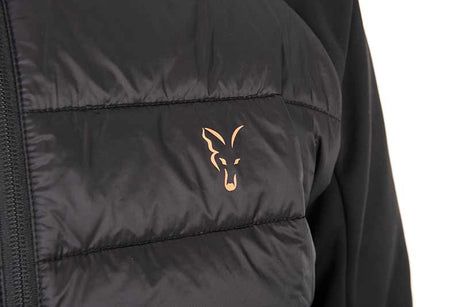 Chaqueta Fox Collection Hybrid Negro/Naranja - Tienda Carpfishing