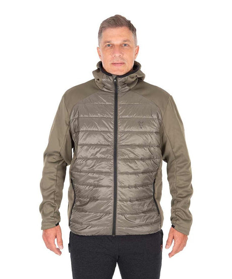 Chaqueta Fox Collection Hybrid Verde/Negro - Tienda Carpfishing