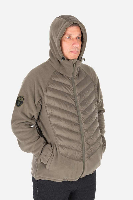 Chaqueta Fox Explorer Fleece con capucha - Tienda Carpfishing