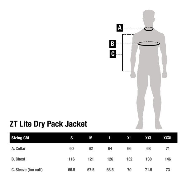 Chaqueta Impermeable Nash ZT Lite Dry Pack - Tienda Carpfishing
