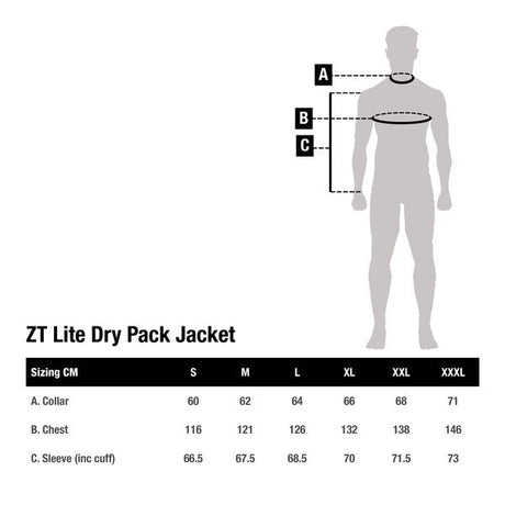 Chaqueta Impermeable Nash ZT Lite Dry Pack - Tienda Carpfishing
