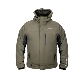 Chaqueta Impermeable Shimano Padded Verde - Tienda Carpfishing
