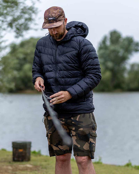 Chaqueta plegable Fox Explorer con relleno de plumón - Tienda Carpfishing