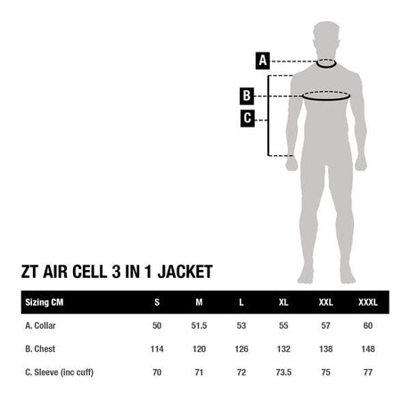 Chaqueta térmica Nash ZT Air Cell 3 en 1 - Tienda Carpfishing