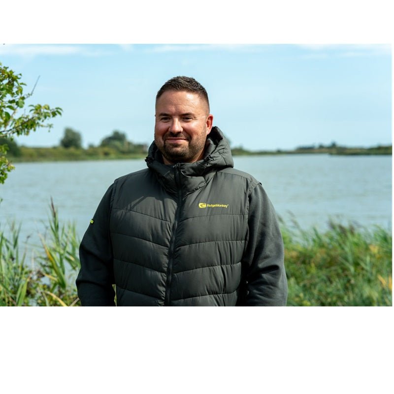 Chaquetón Ridge Monkey APEarel ThermaPro Hybrid Verde - Tienda Carpfishing