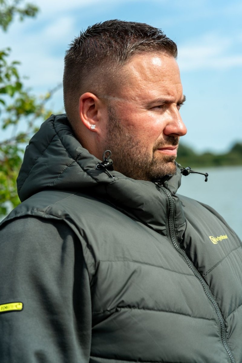 Chaquetón Ridge Monkey APEarel ThermaPro Hybrid Verde - Tienda Carpfishing