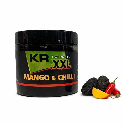 Chufas Krom Quality Black XXL Mango & Chilli - Tienda Carpfishing