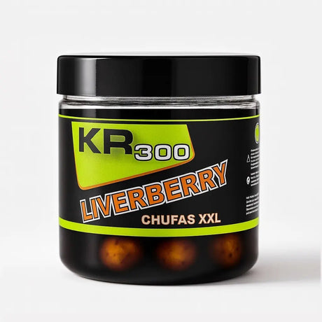 Chufas Krom Quality KR300 XXL LiverBerry 200 ml - Tienda Carpfishing