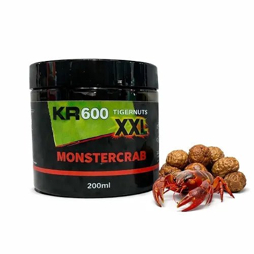 Chufas Krom Quality KR600 XXL Monster Crab 200 ml - Tienda Carpfishing